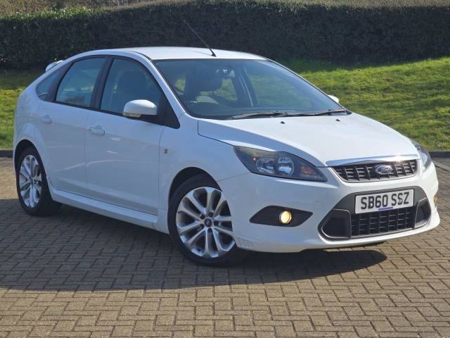 Ford Focus 1.6 TDCi DPF Zetec S 5dr Hatchback Diesel White