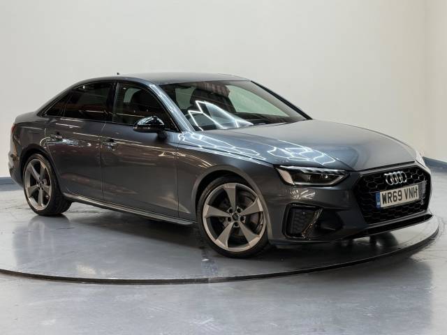Audi A4 2.0 TDI 35 Black Edition S Tronic Euro 6 (s/s) 4dr Saloon Diesel Grey
