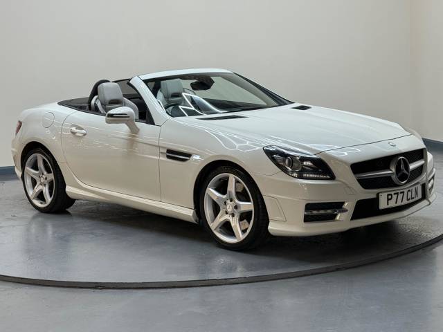 Mercedes-Benz SLK 2.1 SLK250 CDI BlueEfficiency AMG Sport G-Tronic+ Euro 5 (s/s) 2dr Convertible Diesel White