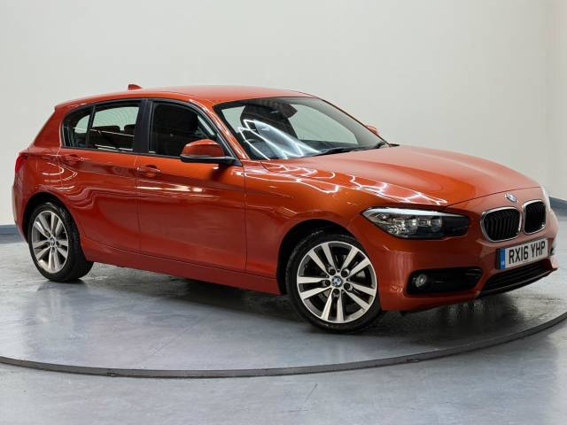 BMW 1 Series 1.5 118i Sport Euro 6 (s/s) 5dr Hatchback Petrol Orange