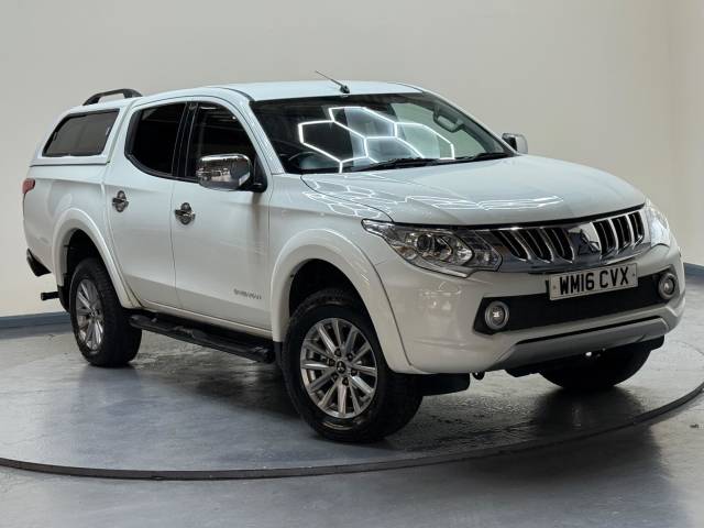 Mitsubishi L200 2.4 DI-D DC Barbarian Auto 4WD Euro 5 4dr Pickup Diesel White