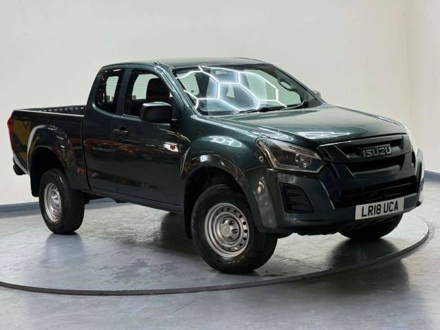 Isuzu D-max 1.9 TD Utility 4WD Euro 6 2dr Pickup Diesel Green