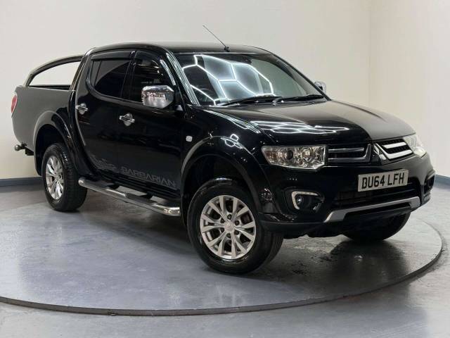 Mitsubishi L200 2.5 DI-D Barbarian 4WD Euro 5 4dr (LB) Pickup Diesel Black