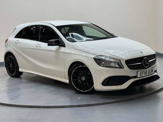 Mercedes-Benz A Class 1.6 A 200 AMG Line 5dr Hatchback Petrol White
