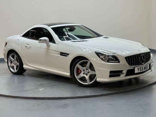 Mercedes-Benz SLK 2.1 SLK 250 AMG Sport CDi BlueEfficiency Auto 2dr Convertible Diesel White