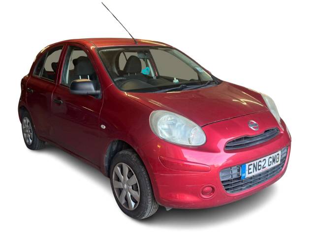 Nissan Micra 1.2 Micra Visia 5dr Hatchback Petrol Red