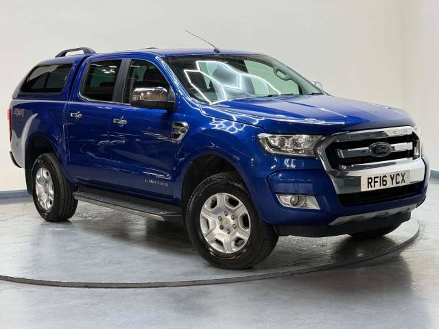Ford Ranger 3.2 Ranger Limited Edition 4x4 Double Cab TDCi Auto 4WD 5dr Pickup Diesel Blue