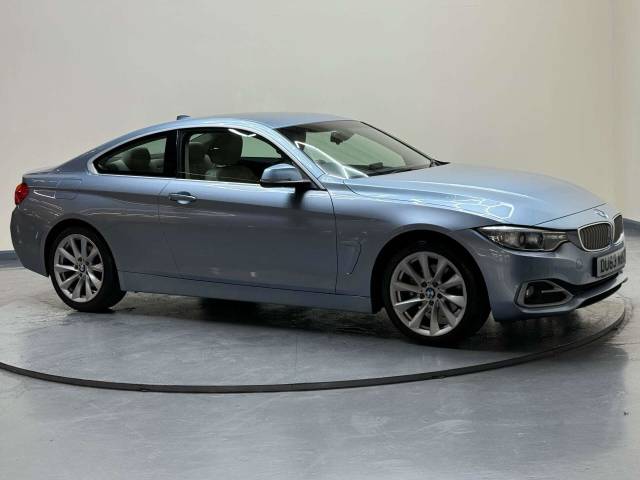 BMW 4 Series 2.0 420d Modern Auto xDrive Euro 6 (s/s) 2dr Coupe Diesel Blue