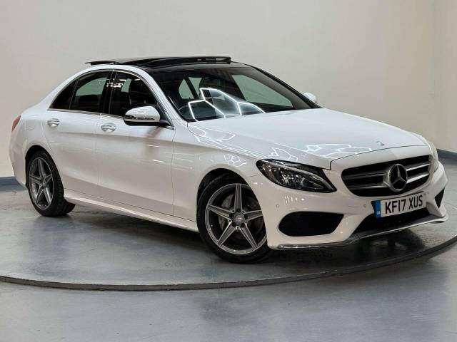Mercedes-Benz C Class 2.1 C220 D AMG Line Premium Auto 4dr Saloon Diesel White