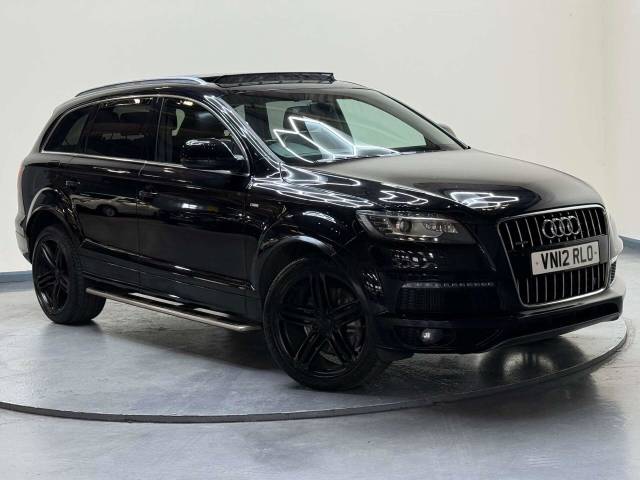 Audi Q7 3.0 Q7 S Line+ TDI Quattro Auto 4WD 5dr SUV Diesel Black
