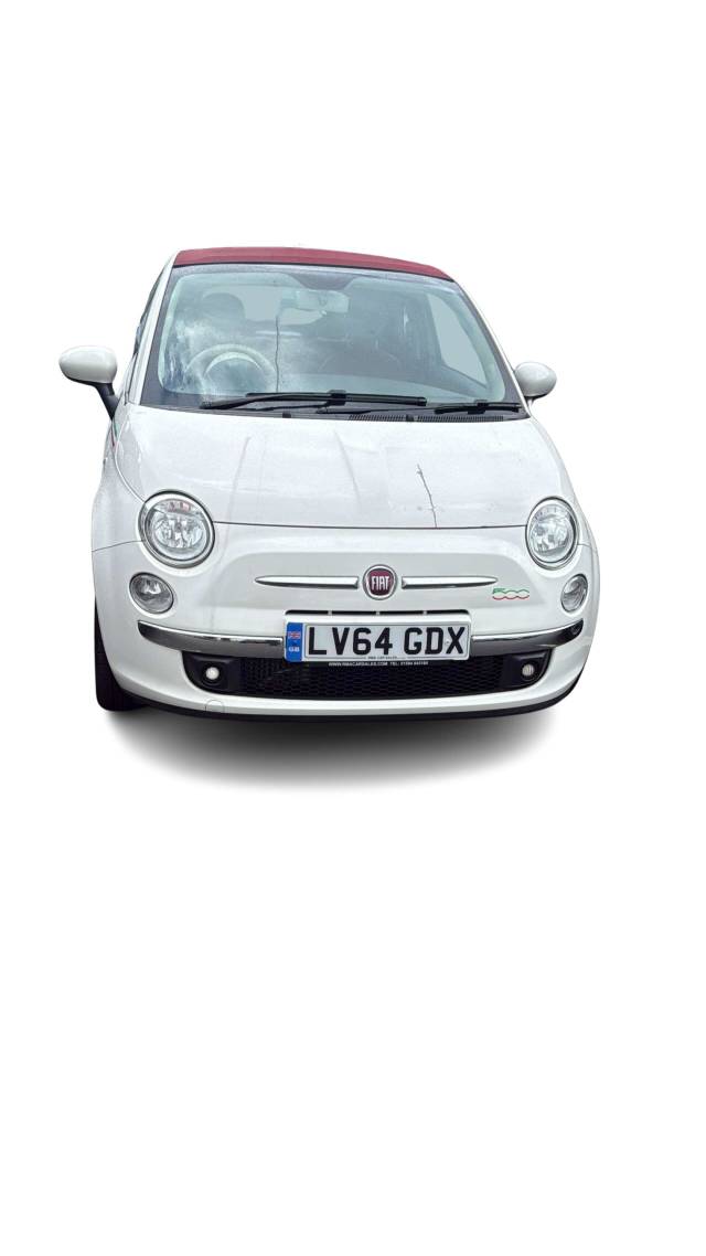 Fiat 500 1.2 500 C Lounge MultiJet 2dr Convertible Diesel White