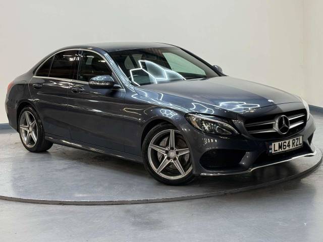 Mercedes-Benz C Class 2.1 C220 AMG Line Bluetec Auto 4dr Saloon Diesel Grey