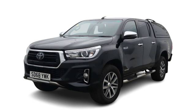 Toyota Hilux 2.4 HI-Luxury Invincible X D-4D 4WD Double Cab Auto 4WD 5dr Pickup Diesel Black
