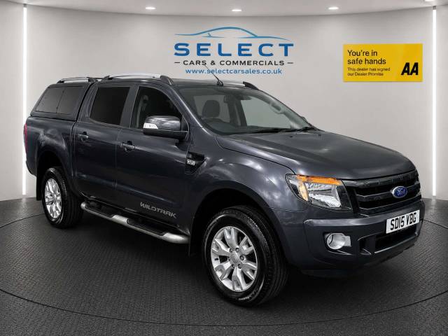 Ford Ranger 3.2 Ranger Wildtrak 4x4 TDCi Auto 4WD Pickup Diesel Grey
