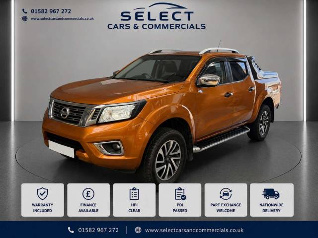 Nissan Navara 2.3 Navara Tekna dCi Auto 4WD 5dr SUV Diesel Yellow