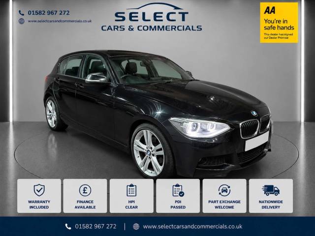 BMW 1 Series 2.0 120d xDrive M Sport 4WD 5dr Hatchback Diesel Black