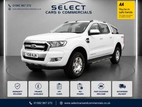FORD RANGER at SELECT CARS & COMMERCIALS Luton