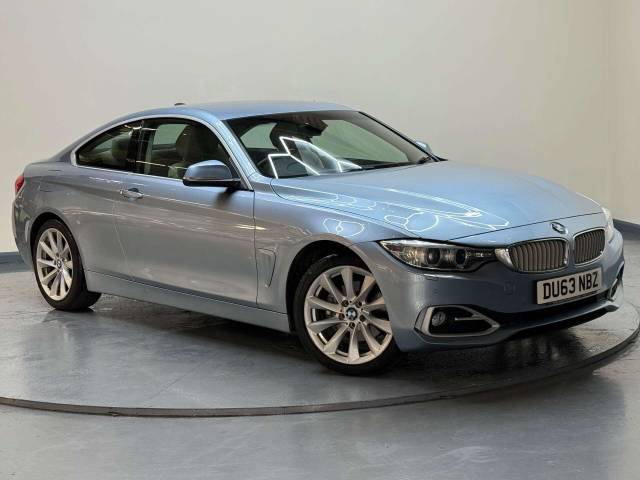 BMW 4 Series 2.0 420d Modern Auto xDrive Euro 6 (s/s) 2dr Coupe Diesel Blue