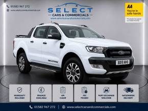 FORD RANGER at SELECT CARS & COMMERCIALS Luton
