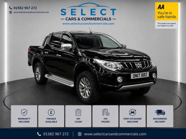 Mitsubishi L200 2.4 L200 Warrior DI-D 4WD Pickup Diesel Black