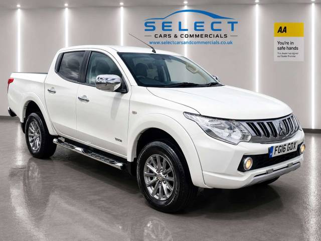 Mitsubishi L200 2.4 L200 Titan Double Cab DI-D 4x4 4WD 5dr Pickup Diesel White