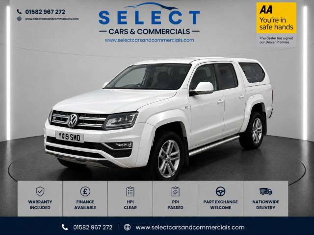 Volkswagen Amarok 3.0 Amarok Highline V6 TDI 4Motion Auto 4WD Pickup Diesel White