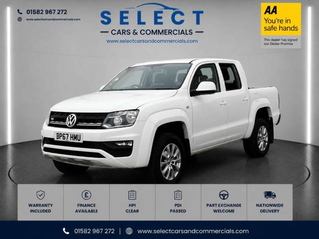 Volkswagen Amarok 3.0 Amarok Trendline V6 TDI 4Motion Auto 4WD Pickup Diesel White