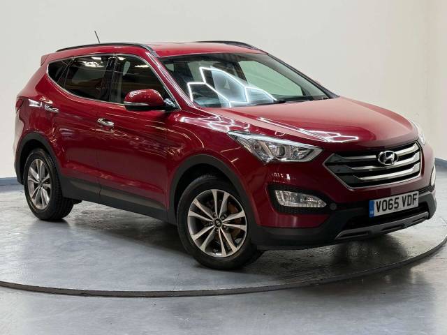 Hyundai SANTA FE 2.2 Santa Fe Premium CRDi Auto 4WD 5dr SUV Diesel Red