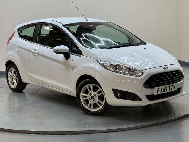 Ford Fiesta 1.0 Fiesta Zetec T 3dr Hatchback Petrol White
